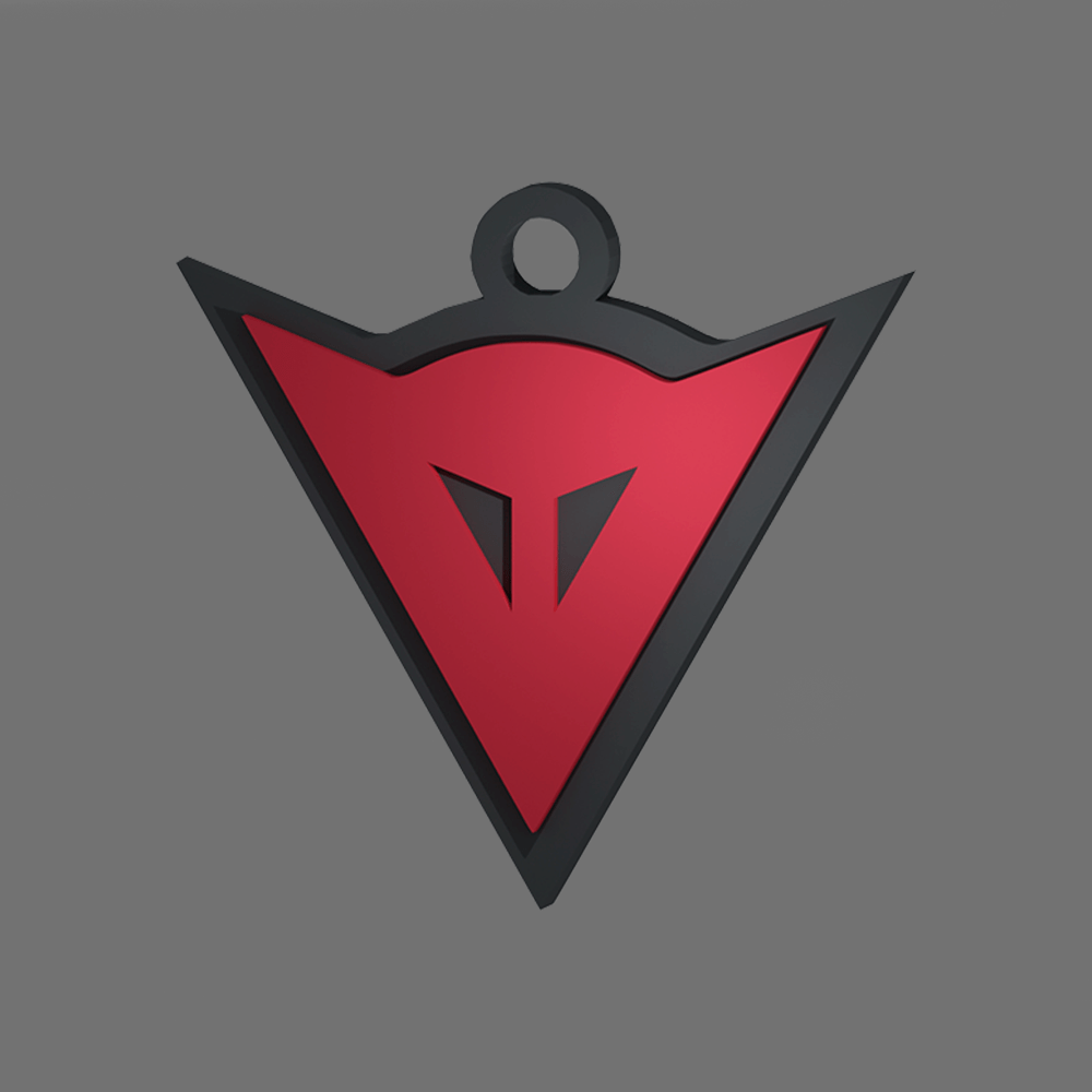 1000x1000 Free STL file Dainese key ring・3D print design to download・Cults