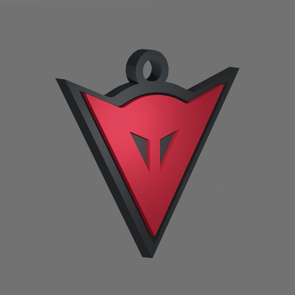 1000x1000 Free STL file Dainese key ring・3D print design to download・Cults