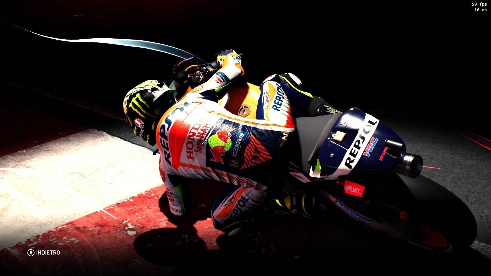 1920x1080 custom honda, helmet, gloves and boot, suit dainese
