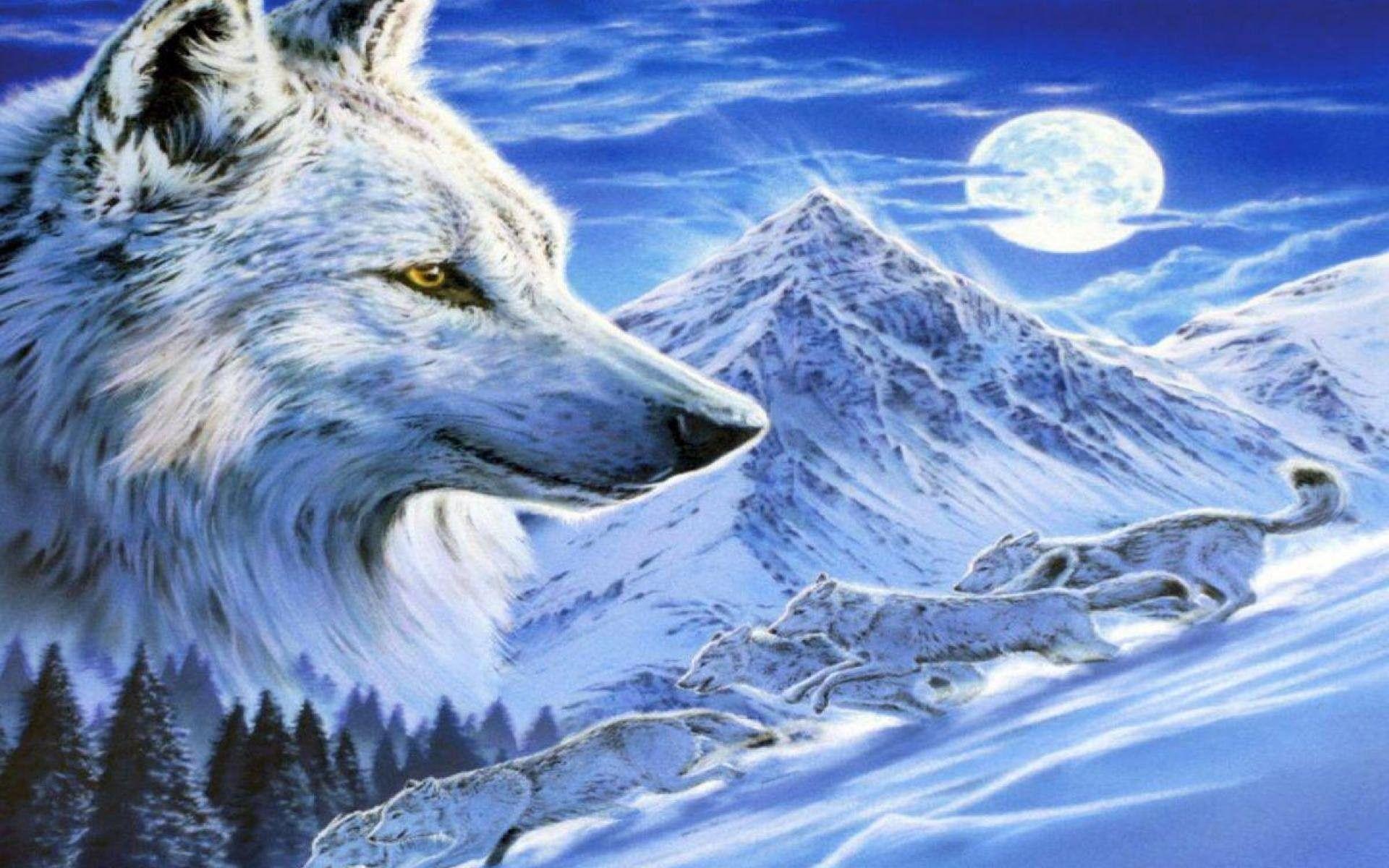 Epic Wolf Wallpaper