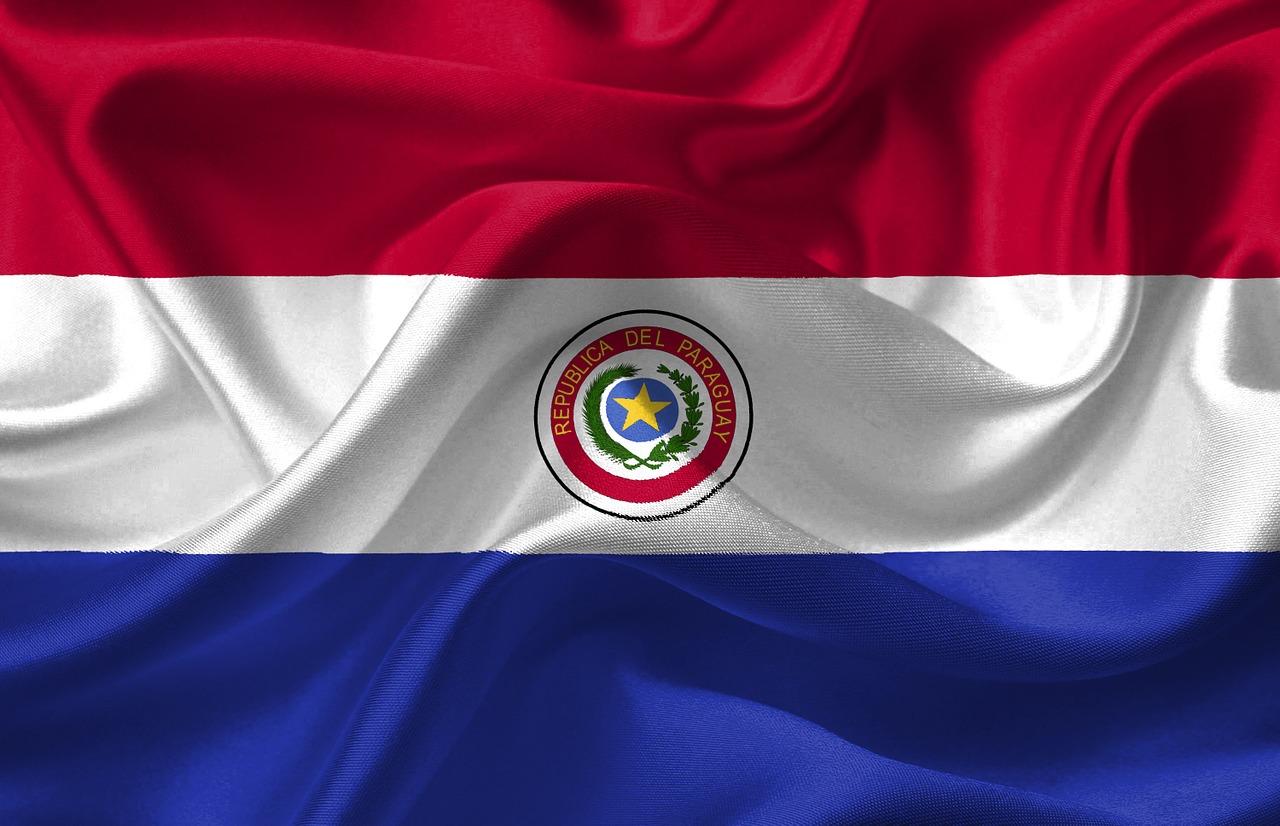 1280x826 Download Paraguay Flag National Royalty Free Stock Illustration Image