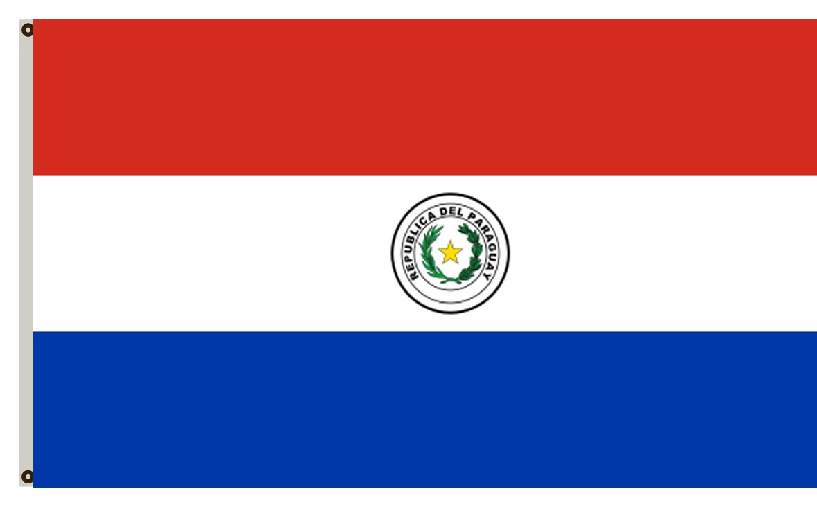 1180x765 Amazon.com : Fyon Paraguay Flag 2x3ft : Patio, Lawn & Garden