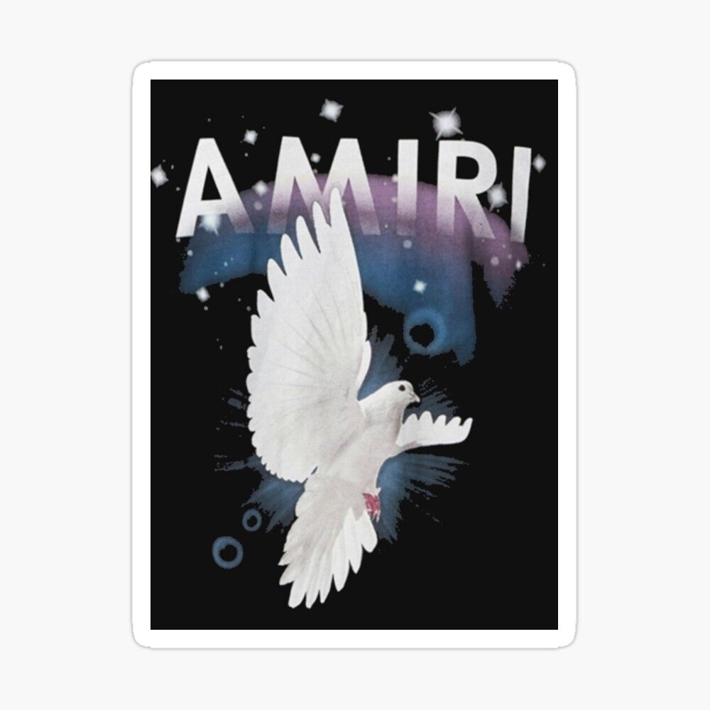 1000x1000 Amiri 'Dove' Poster