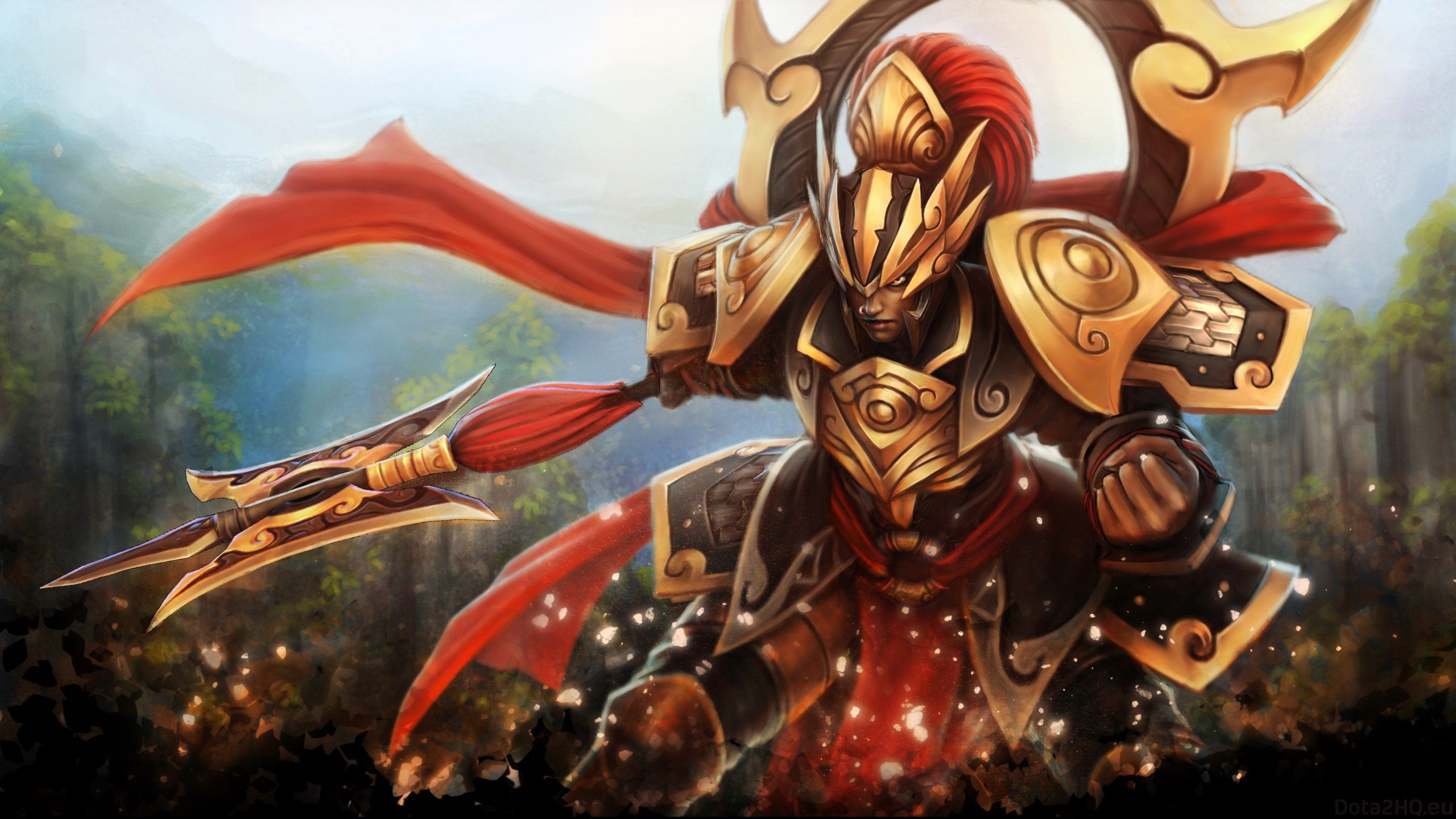 2560x1440 legion commander #dota 2 wallpaper