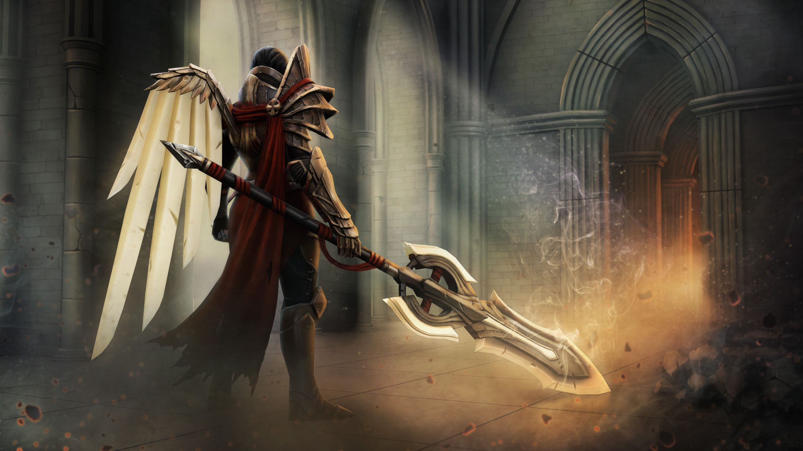 2560x1440 Legion Commander. Desktop wallpaper. 2560x1440