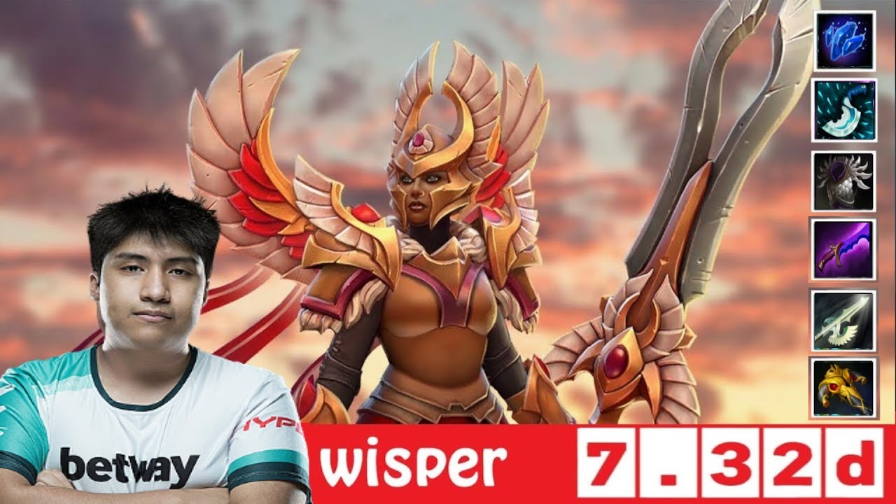 1280x720 DOTA 2] EG.Wisper the LEGION COMMANDER [OFFLANE] [7.32d]