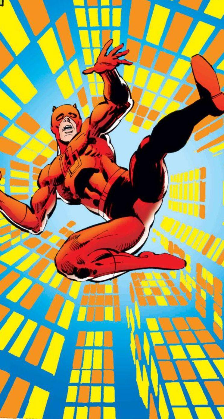 744x1392 Daredevil Iphone Wallpaper 7 Laser Time