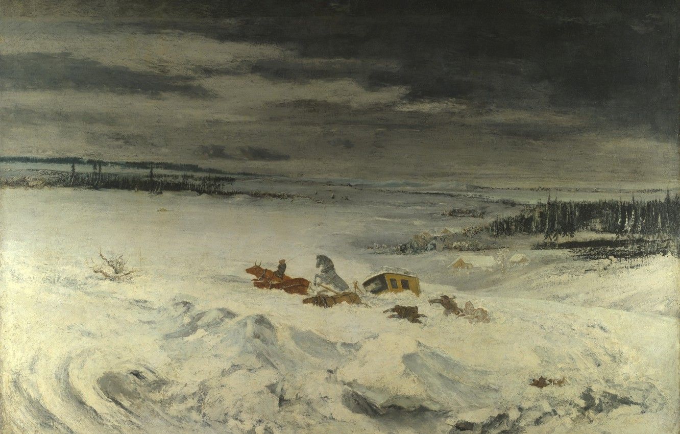 1332x850 Gustave Courbet Wallpaper
