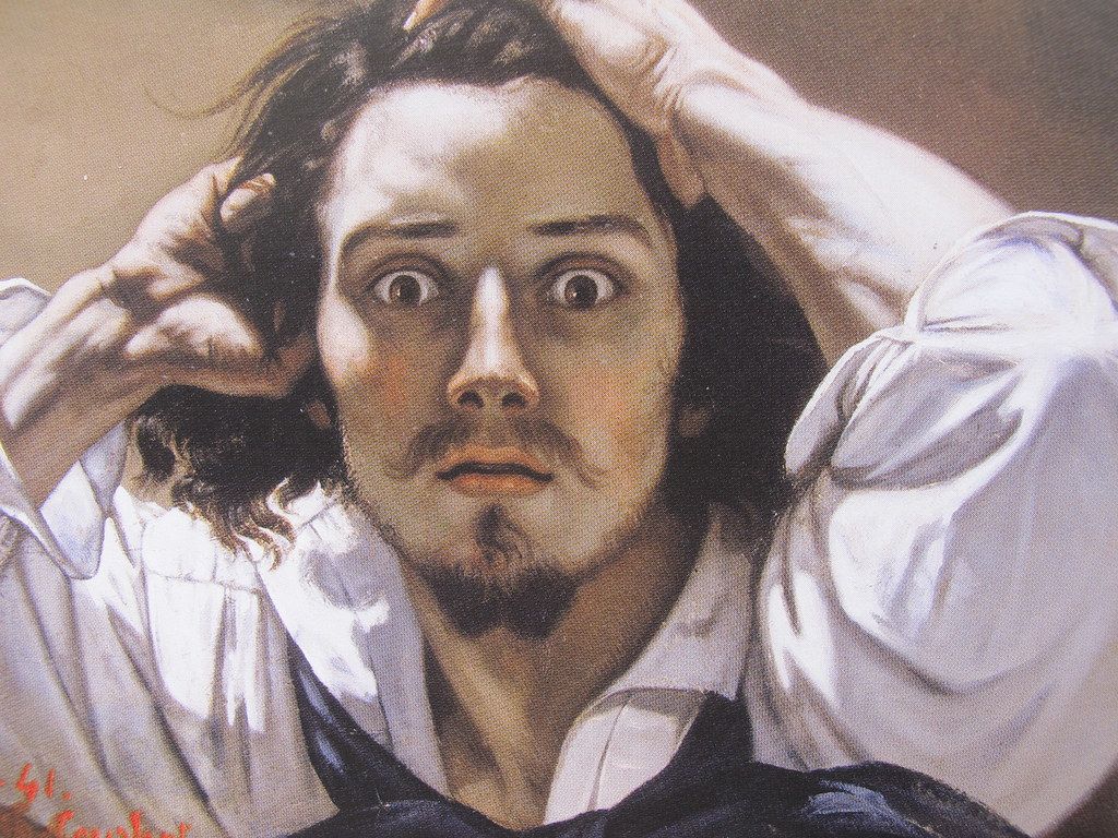 1024x768 All Sizes. Gustave Courbet, Le Désespéré (1843 1845) Sharing!