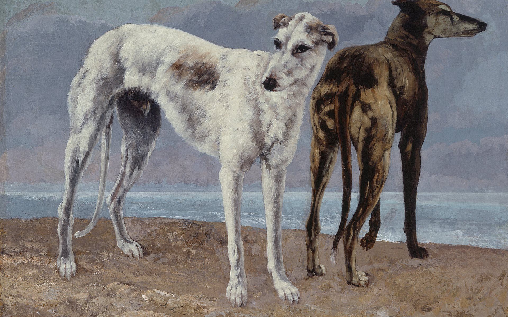 1920x1200 Download wallpaper gustave courbet, canvas, french painter, oil for desktop with resolution 1920x1200. High Quality HD picture wallpaper