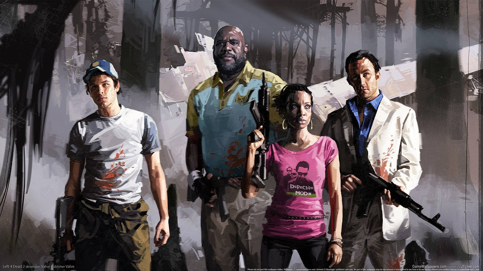 1920x1080 Download Left 4 Dead Swamp Fever Survivor Wallpaper