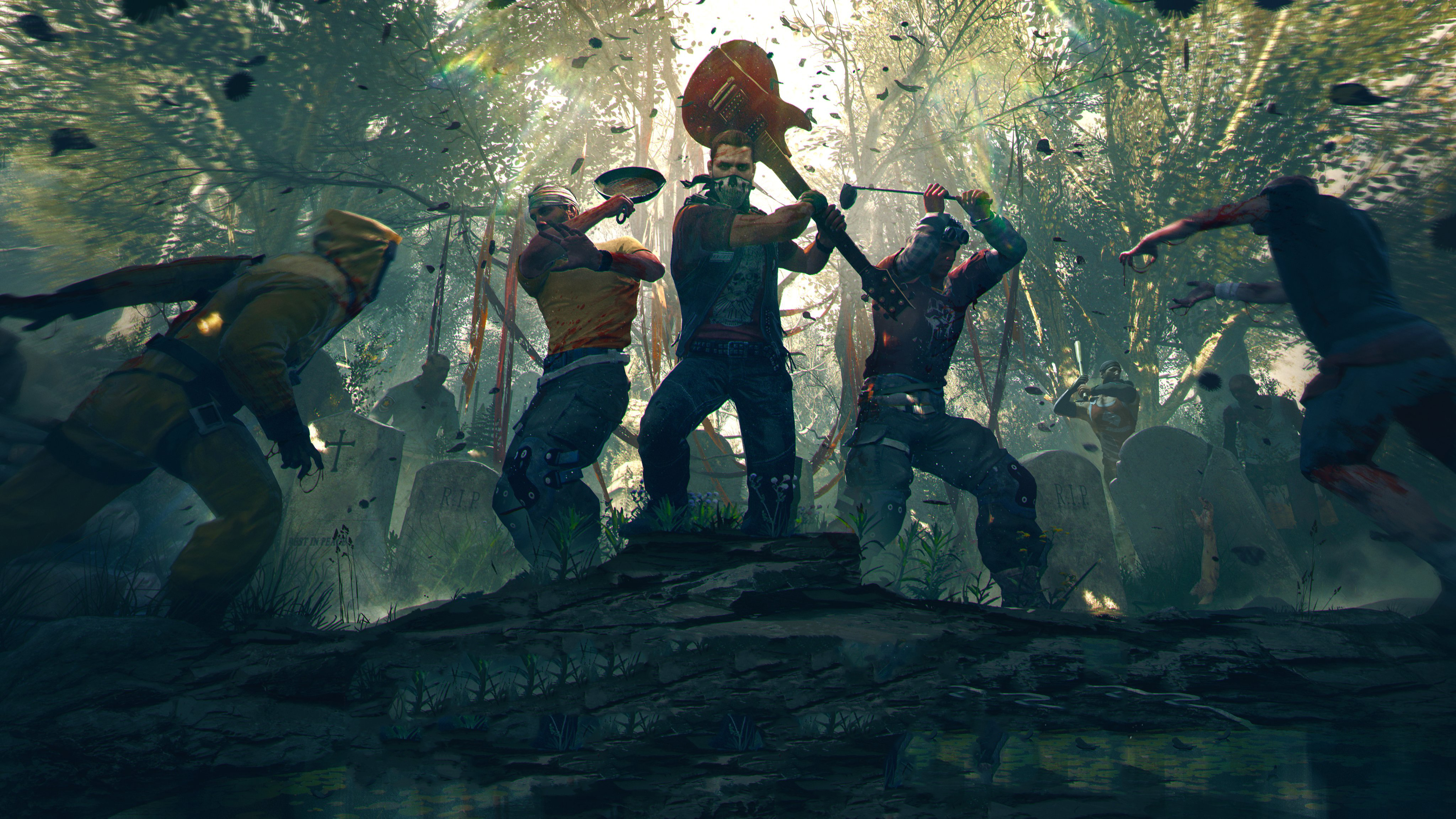 4096x2304 Dying Light And Left 4 Dead 2 1600x1200 Resolution HD 4k Wallpaper, Image, Background, Photo and Picture