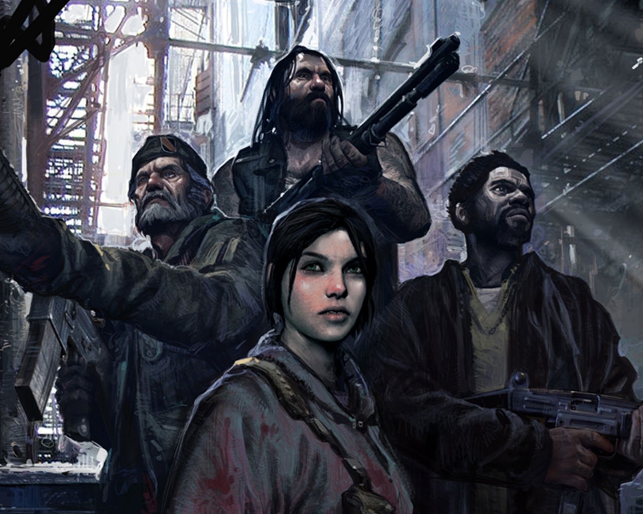 1280x1024 Picture Left 4 Dead vdeo game