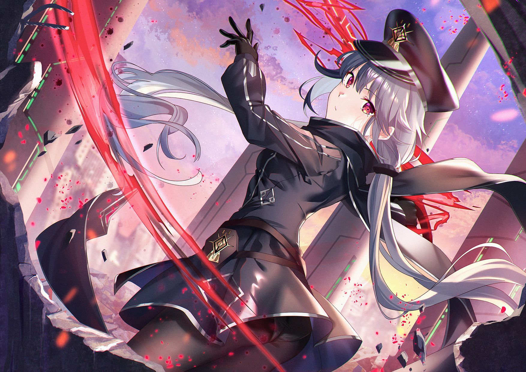 1754x1240 Sky Striker Ace Gi Oh! Anime Image Board