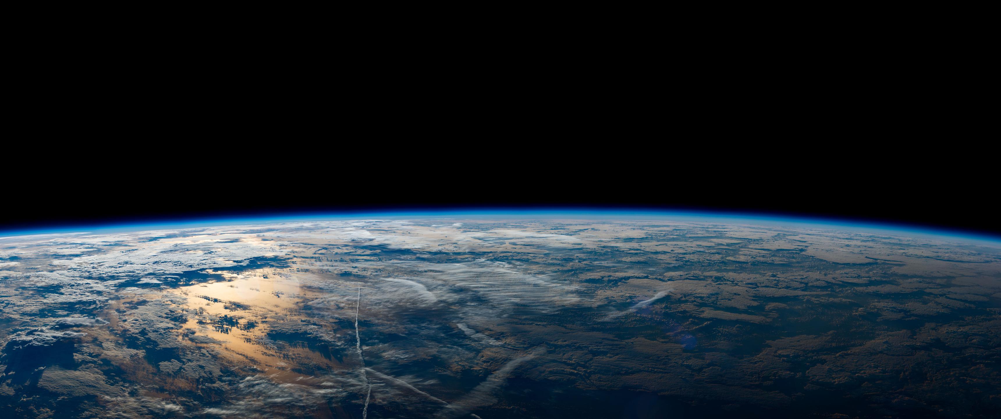 3440x1440 Space Earth Ultrawide Wallpaper:3440x1440