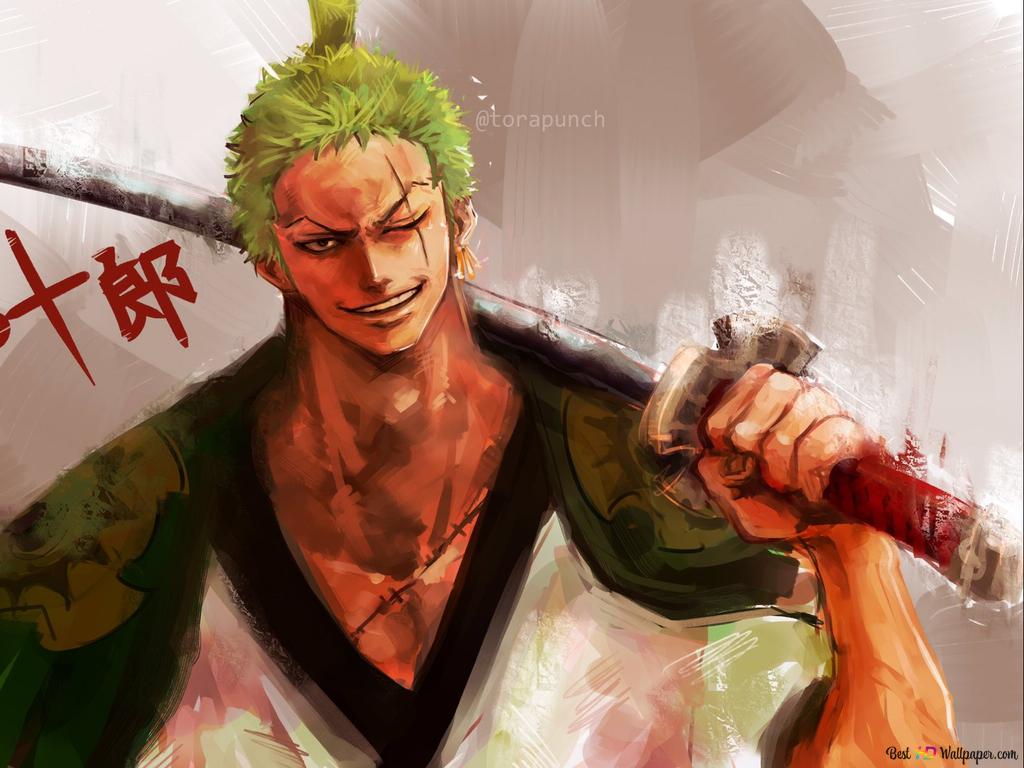 1024x768 Roronoa Zoro (One Piece) 2K wallpaper download