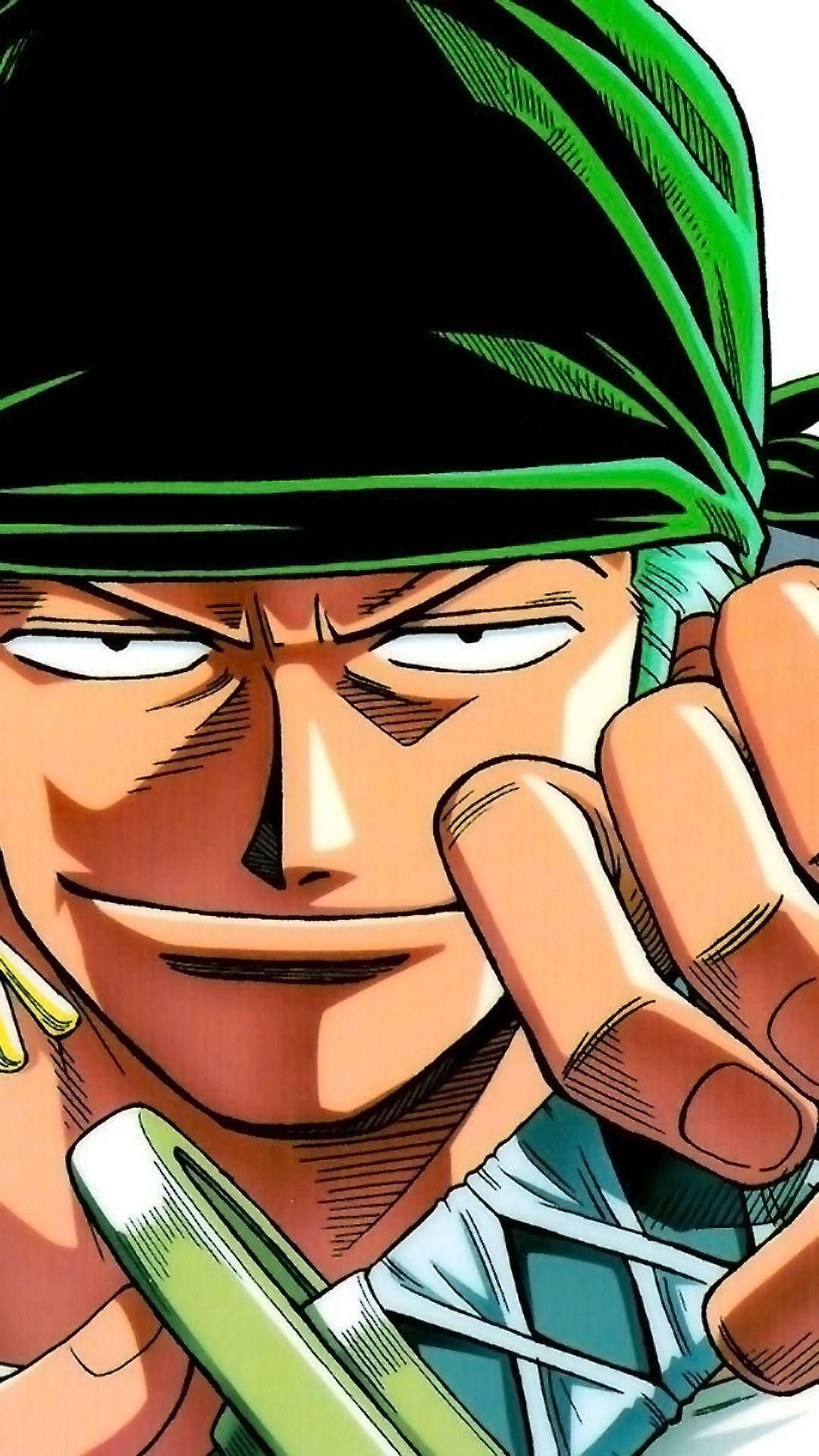1080x1920 Download Zoro HD Close Up Portrait Shot Wallpaper