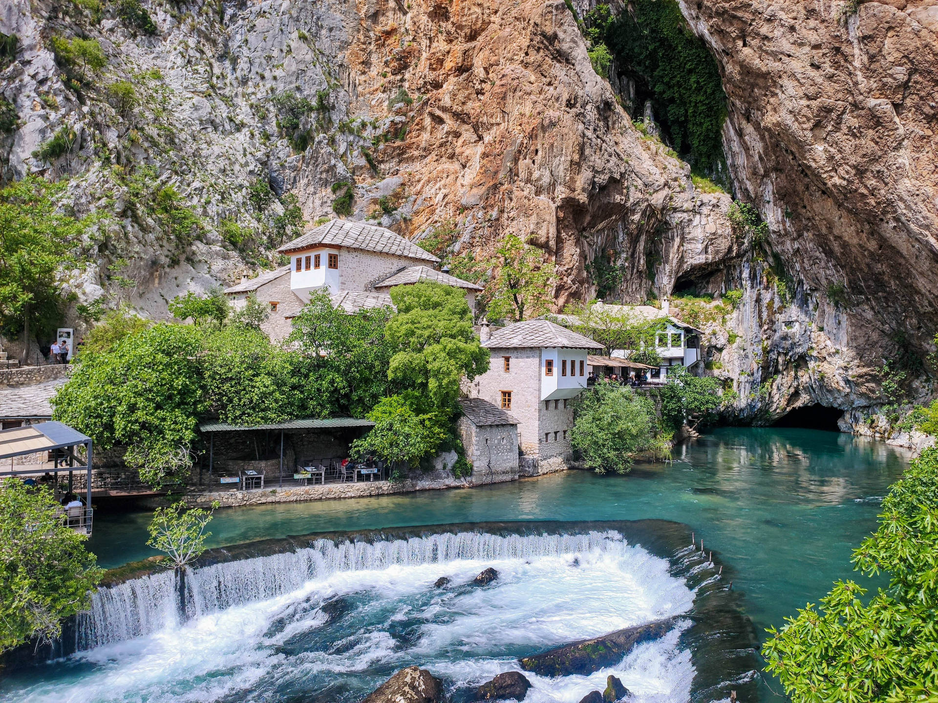 1920x1440 Download Bosnia And Herzegovina Blagaj Spring Wallpaper