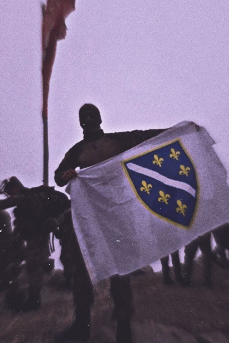 736x1104 aesthetic bosnian patriot ⚜️. Bosnian flag, Bih bosnia and herzegovina flag, Herzegovina flag