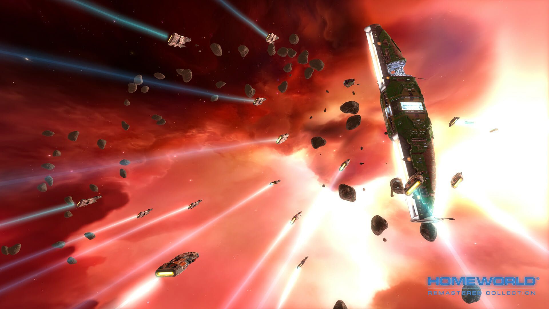 1920x1080 Homeworld Mothership And Exodus. A Sci Fi Moses