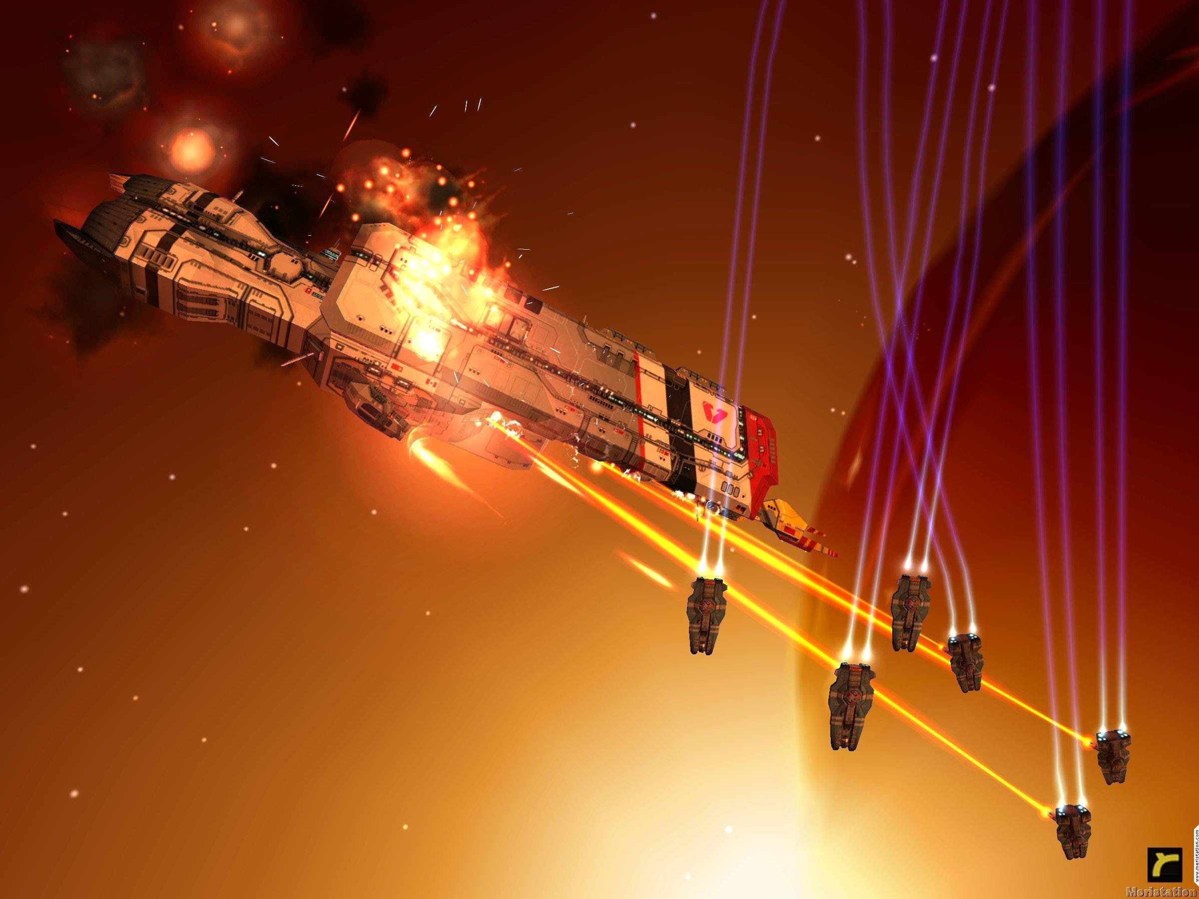 2400x1800 Wallpaper / homeworld, strategy, 1080P, real time, space, 3 d, simulation, sci fi, spaceship free download