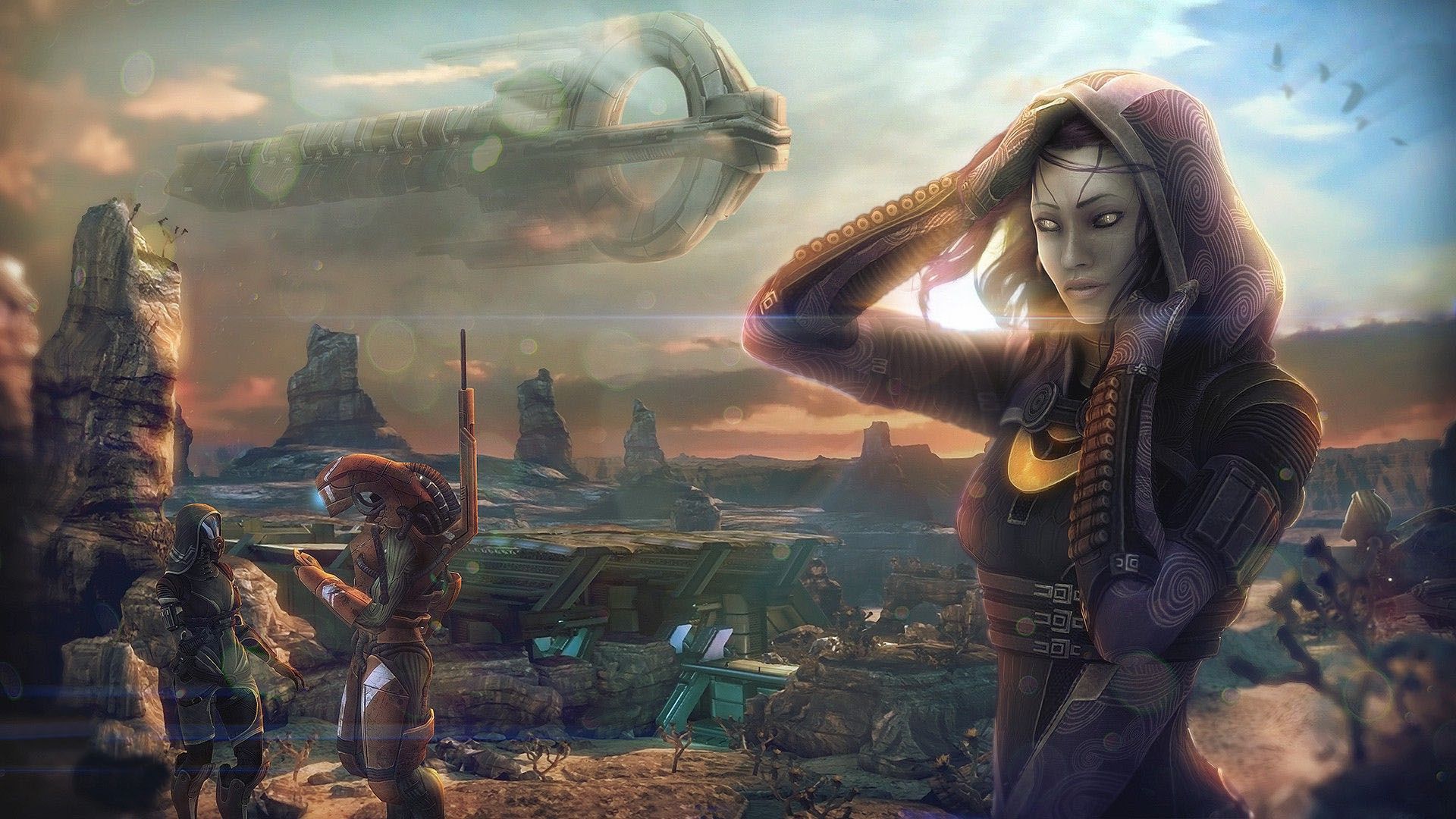 1920x1080 Free download Download 1920x1080 HD Wallpaper mass effect geth quarian homeworld [1920x1080] for your Desktop, Mobile & Tablet. Explore Quarian Wallpaper