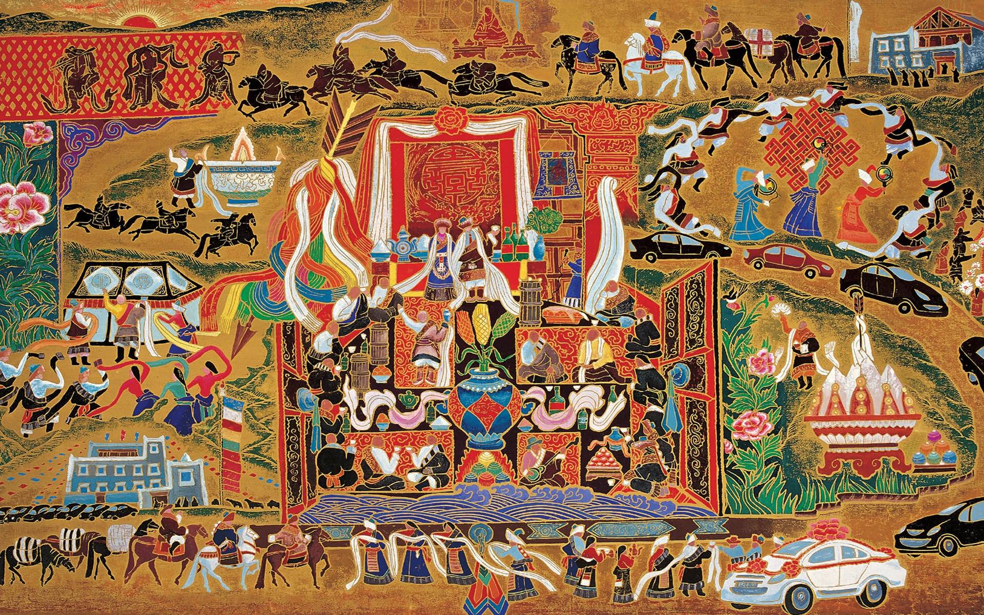 tibetan buddhist iphone wallpaper
