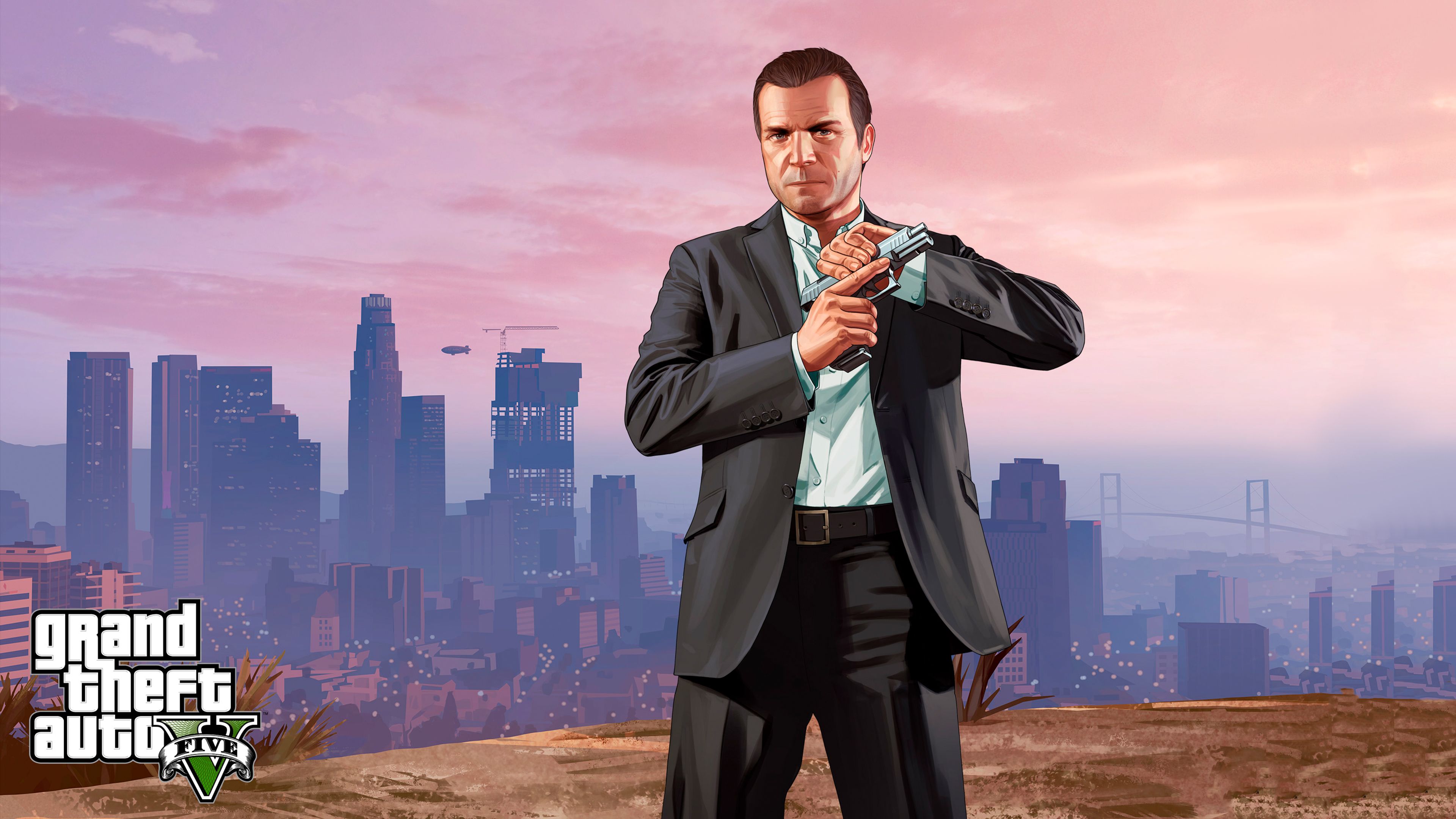 3840x2160 GTA 5 Michael 4K Wallpaper x 2160 pxK