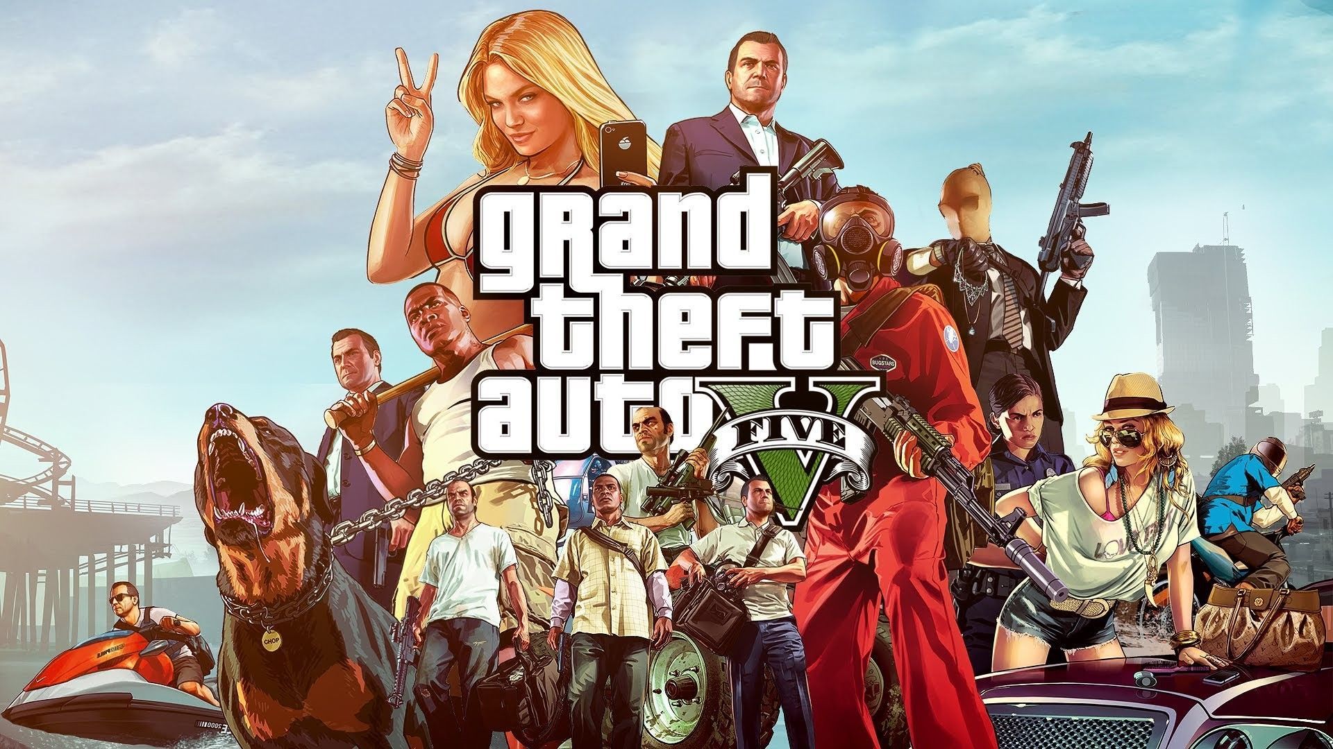 1920x1080 GTA 5 Desktop Wallpaper