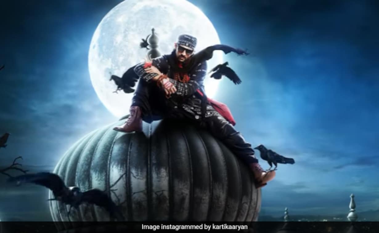 1230x757 Bhool Bhulaiyaa 2 Motion Poster: Kartik Aaryan Crosses Over To The Dark Side. Is It Halloween Already?