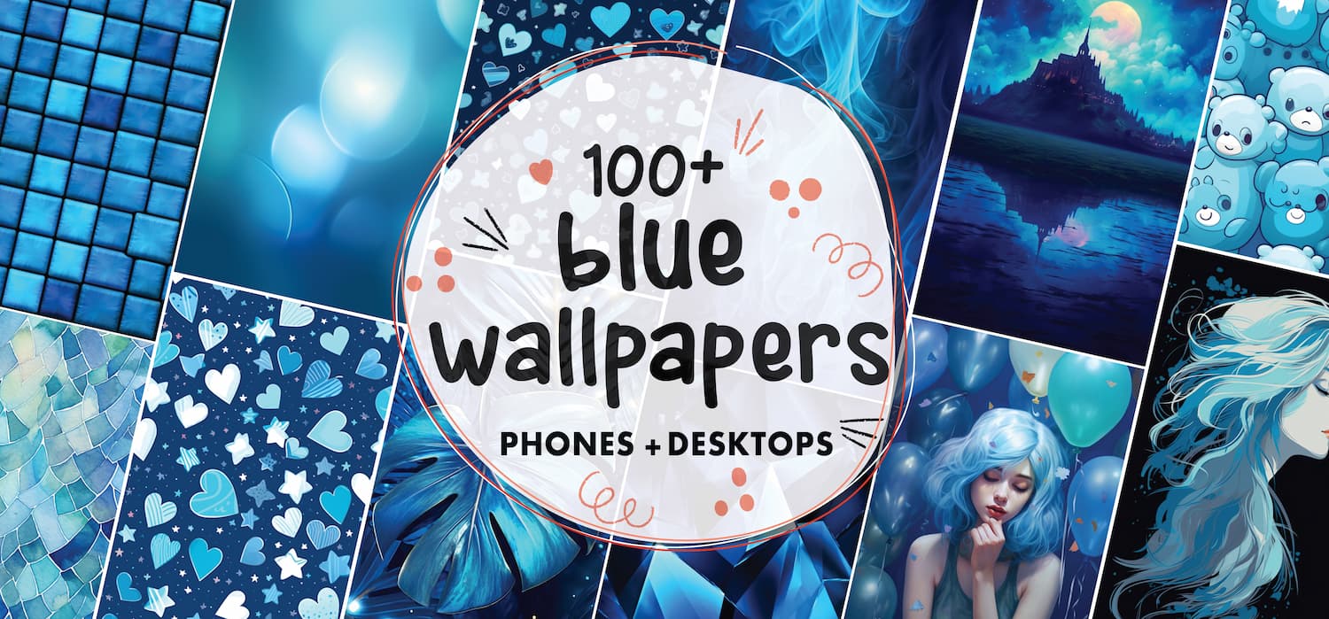 1500x699 Blue Aesthetic Wallpaper Background That Are Perfect For Your Phone