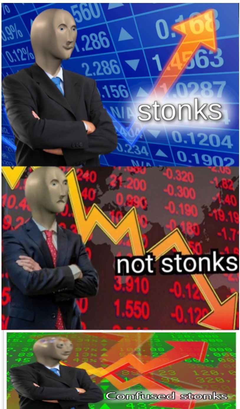 814x1386 Stonks not stonks confused stonks Memes