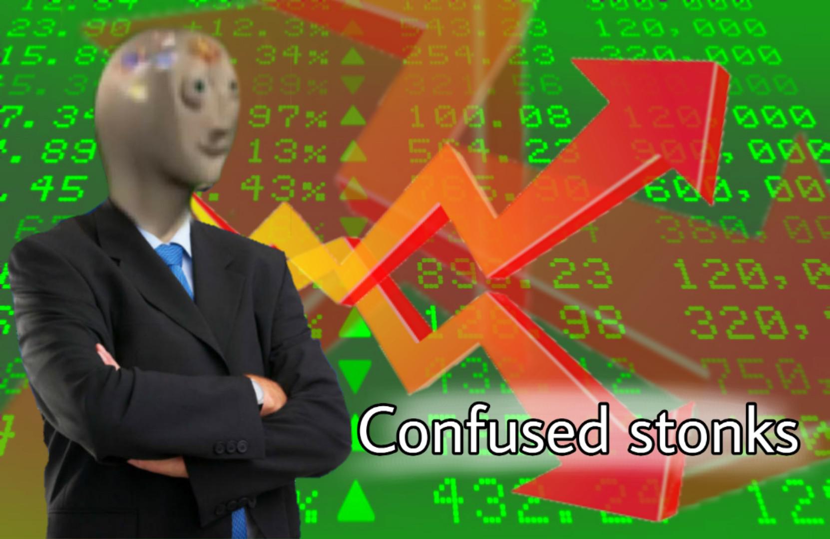 1662x1080 Confused Stonks Meme Generator