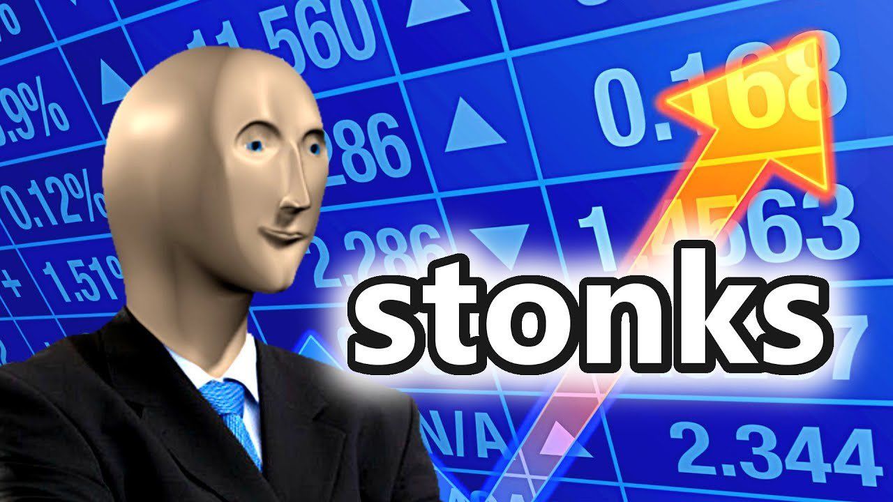 1280x720 Gains Skeets.bsky.social Bot That Just Tweets Stonks Or Reverse Stonks Image Each Day Depending On Whether The Markets Are Up Or Down