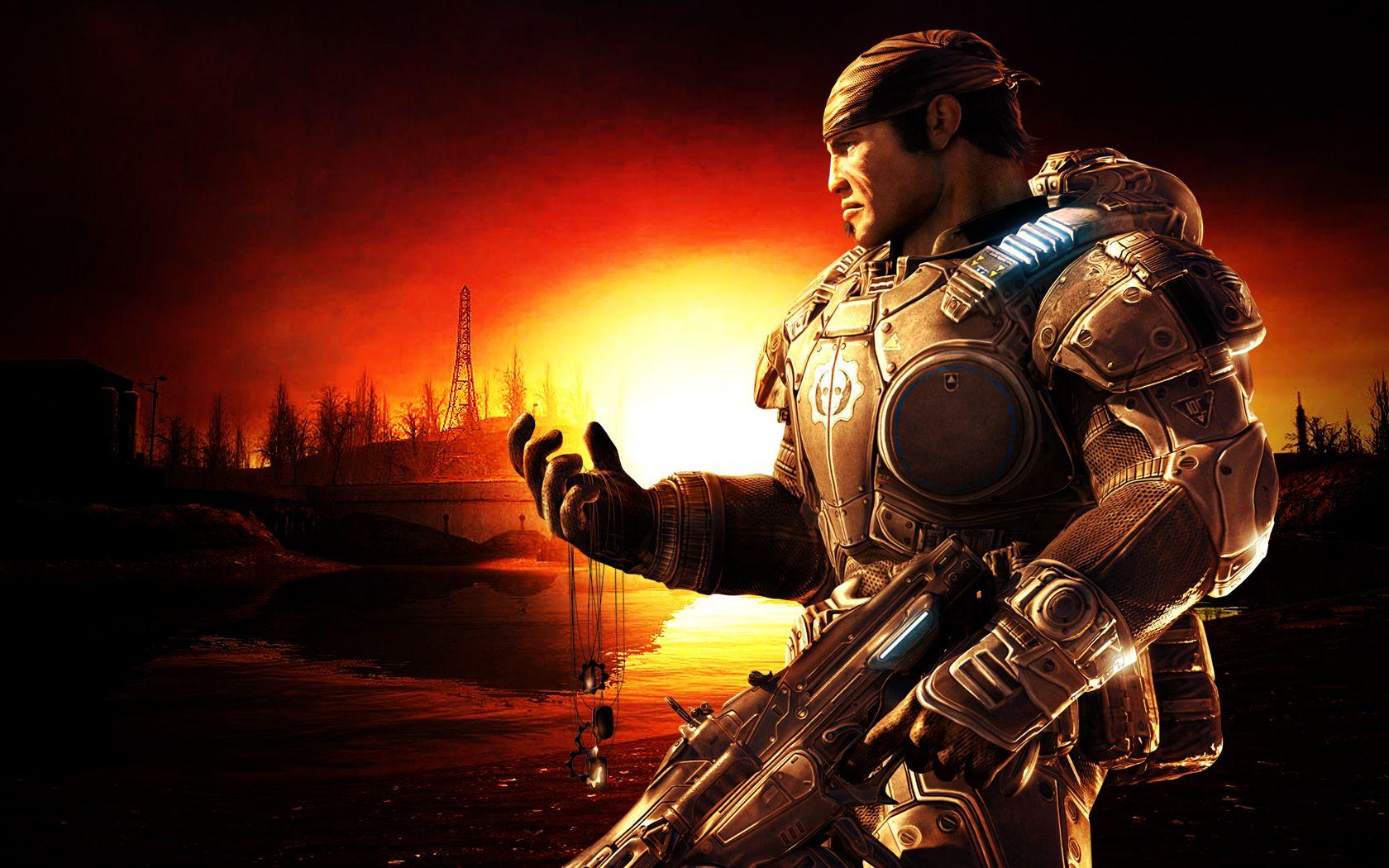 1680x1050 Cool Gears of War Wallpaper
