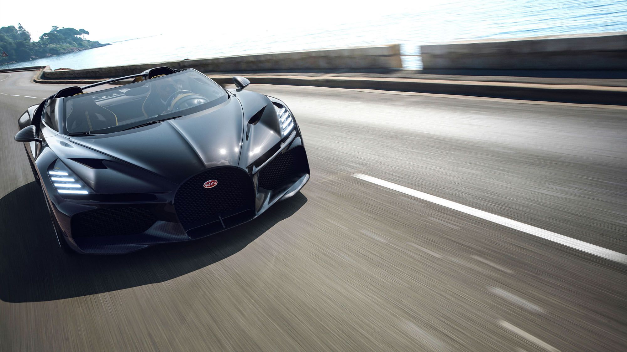 2000x1125 Bugatti Mistral, official image Photo Gallery