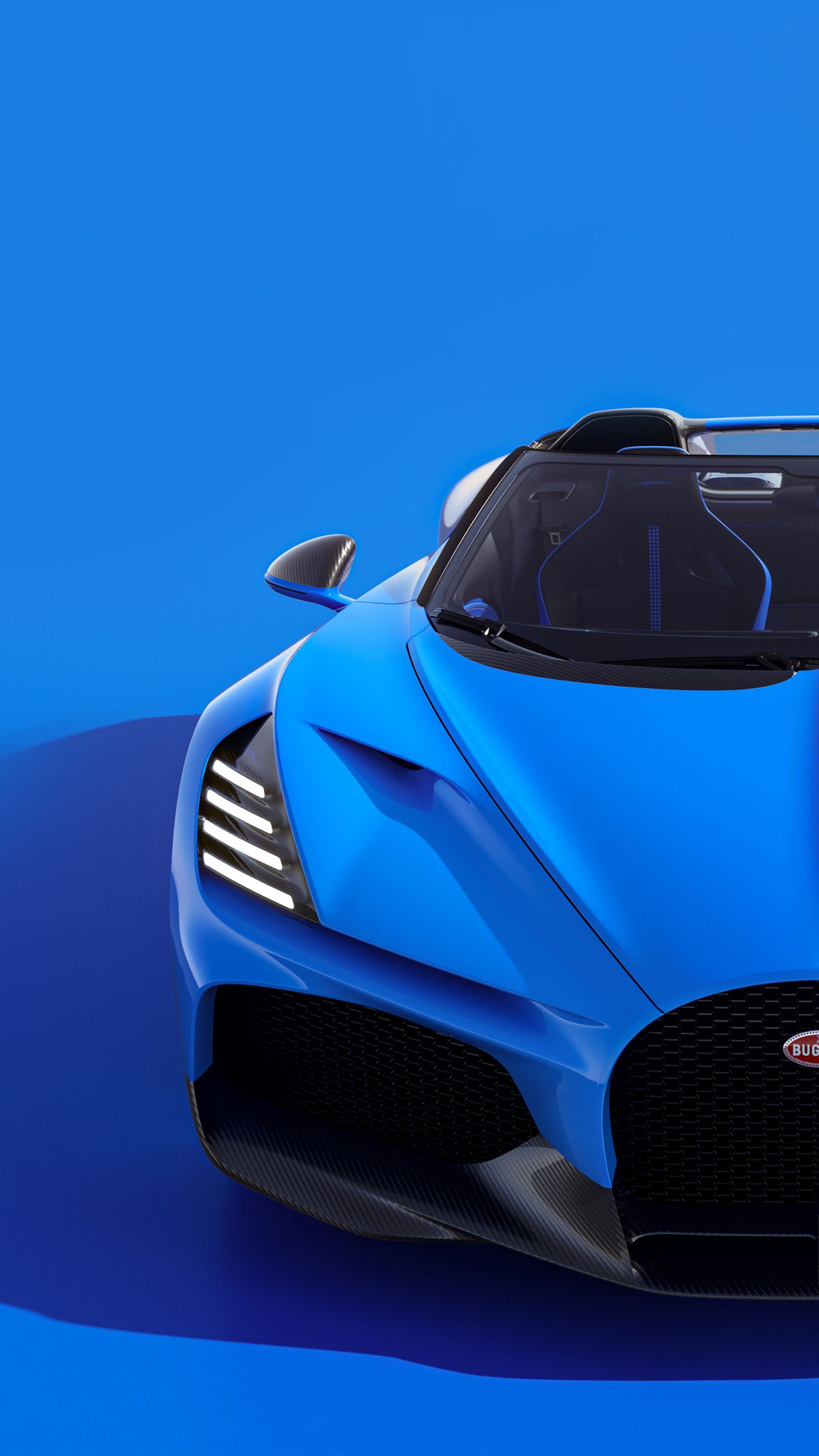 1440x2560 Bugatti W16 Mistral Phone Wallpaper