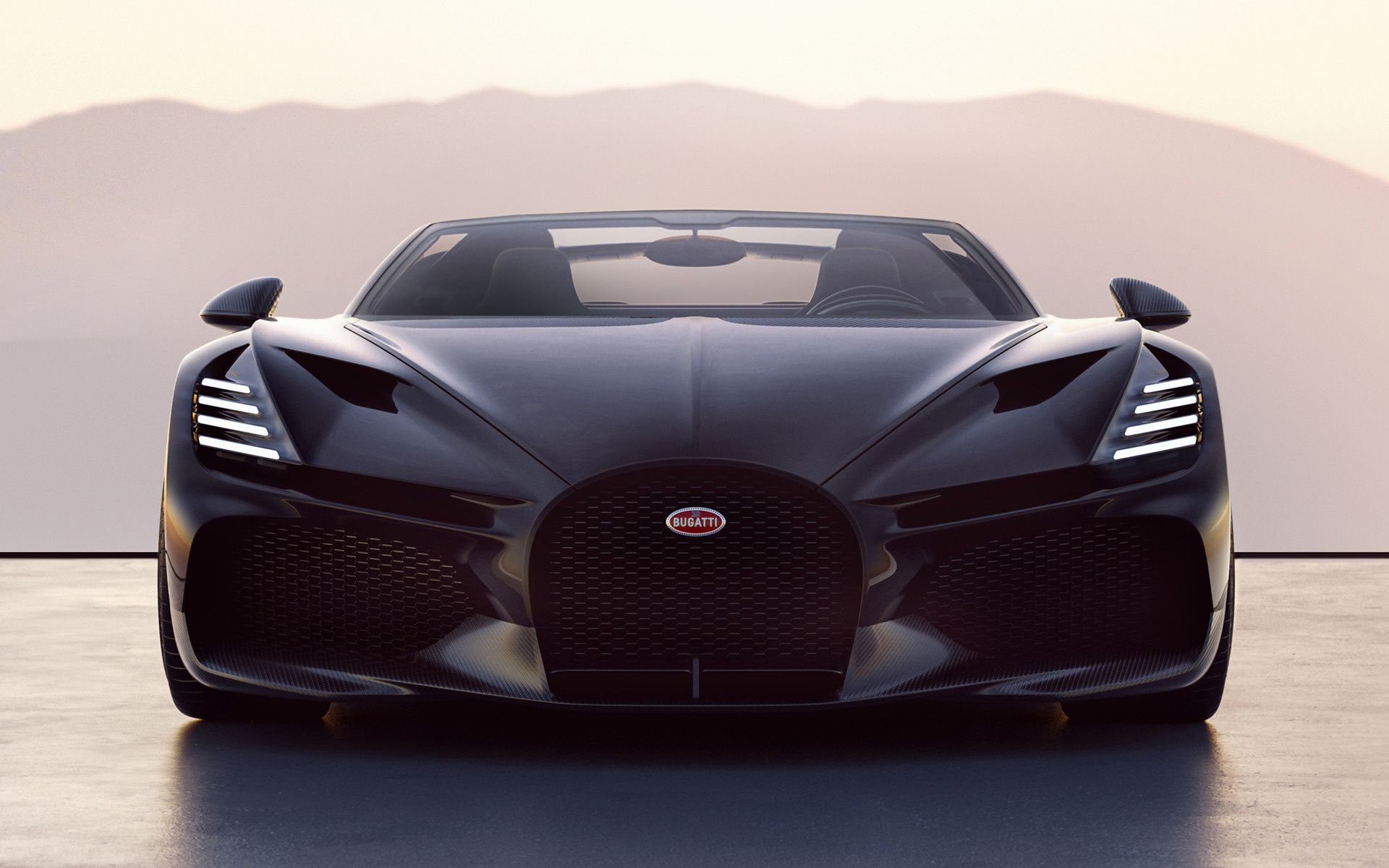 1920x1200 Bugatti W16 Mistral and HD Image