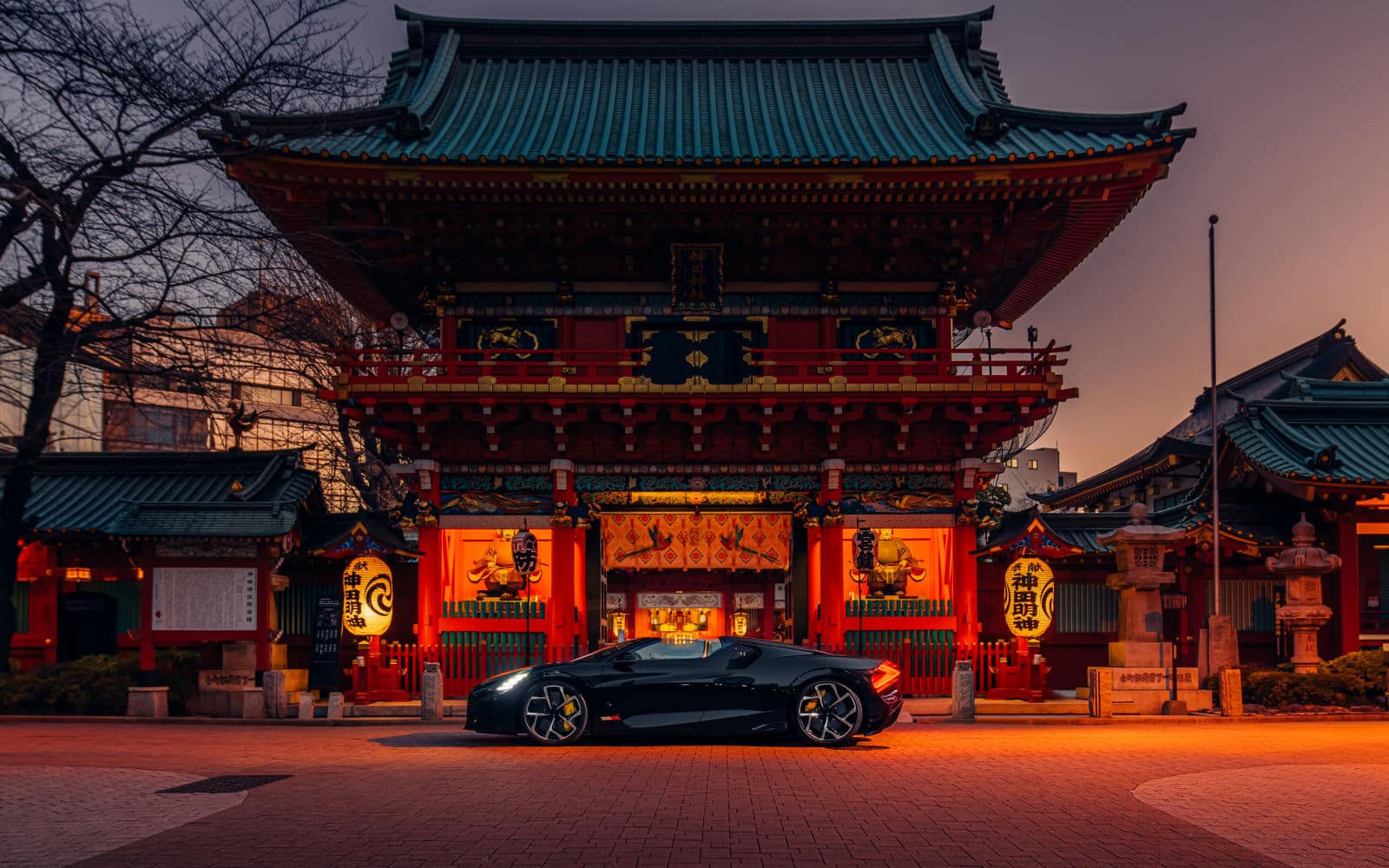 1600x1000 In pics: Bugatti W16 Mistral continues its world tour in Japan