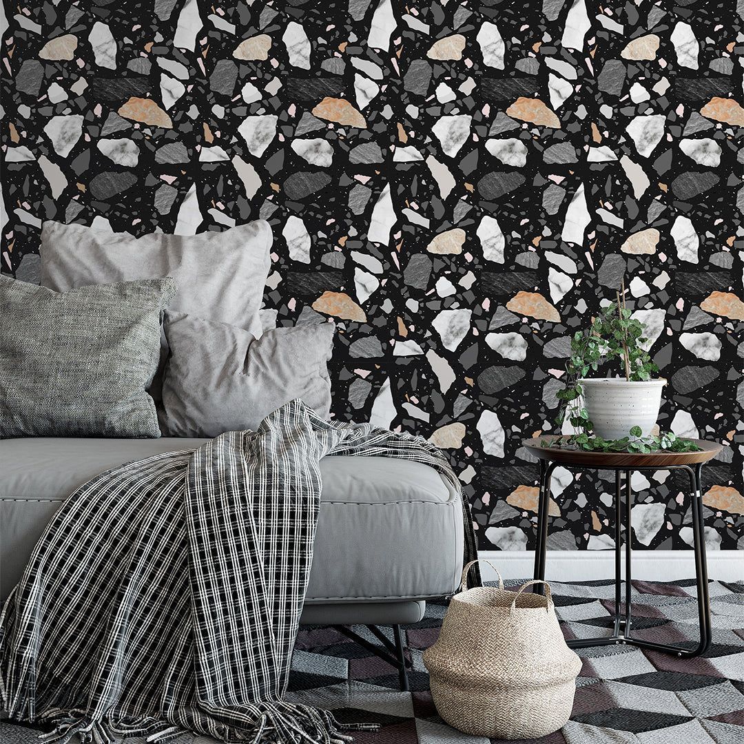 1080x1080 Designing the Ultimate Man Cave with Bold Wallpaper Choices