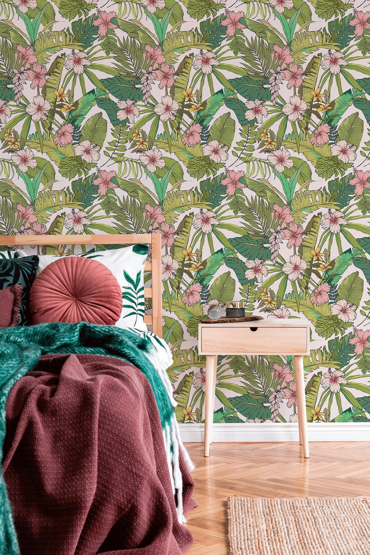 1445x2168 Tropical Hawaiian Wallpaper Wallpaper Peel and Stick Wallp