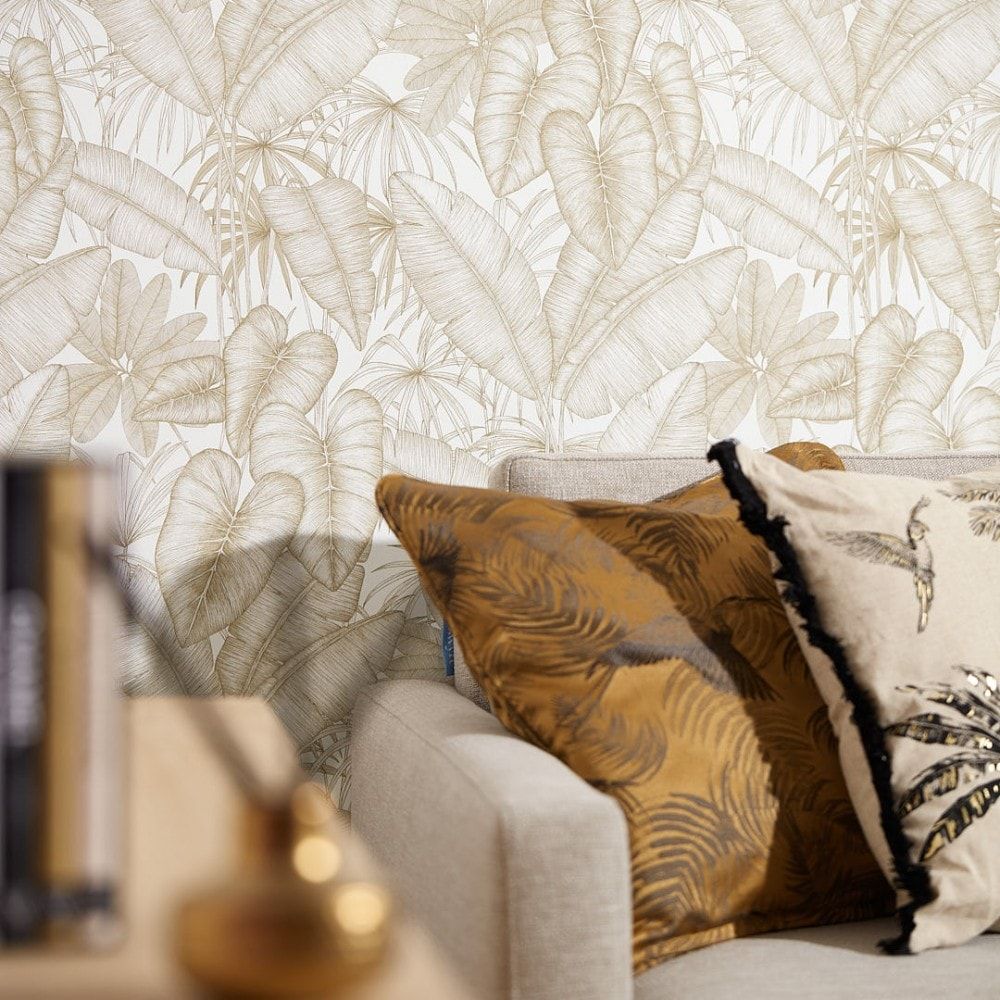 1000x1000 Adelaide wallpaper in gold. I Love Wallpaper