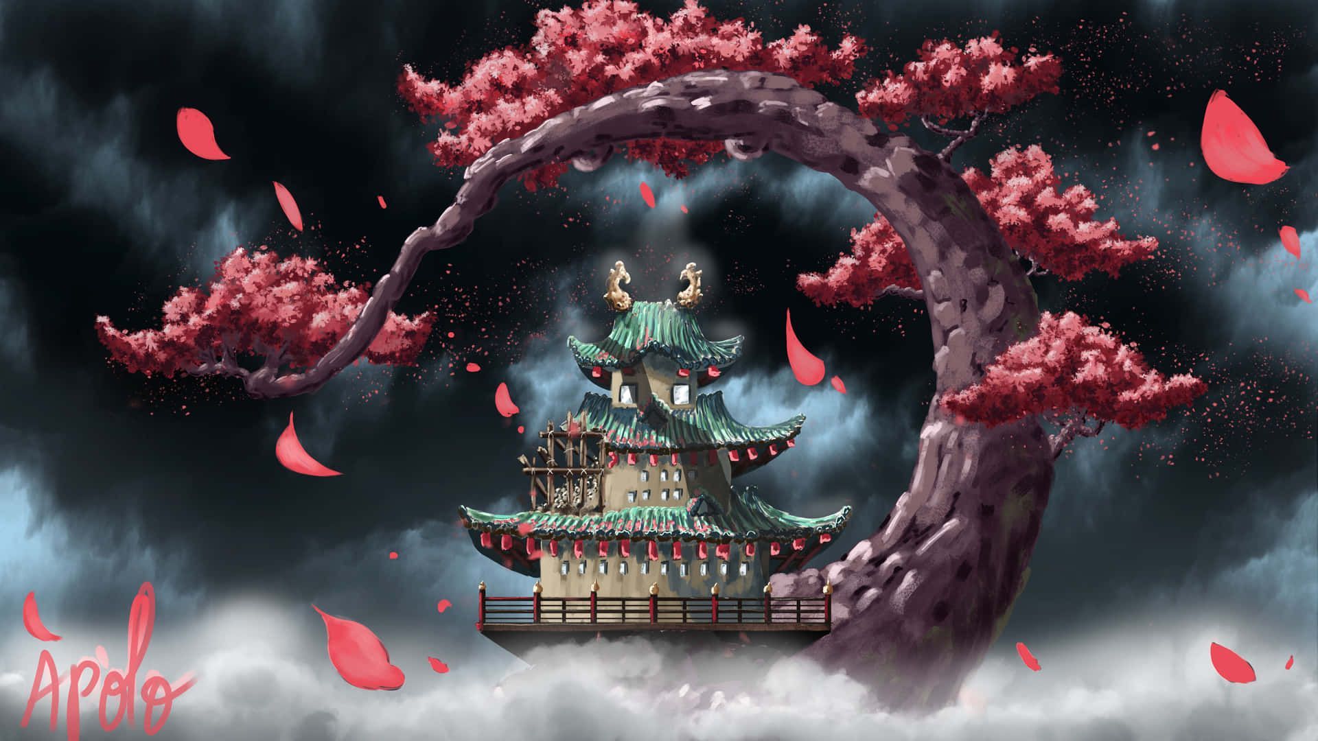1920x1080 Wano Country Wallpaper