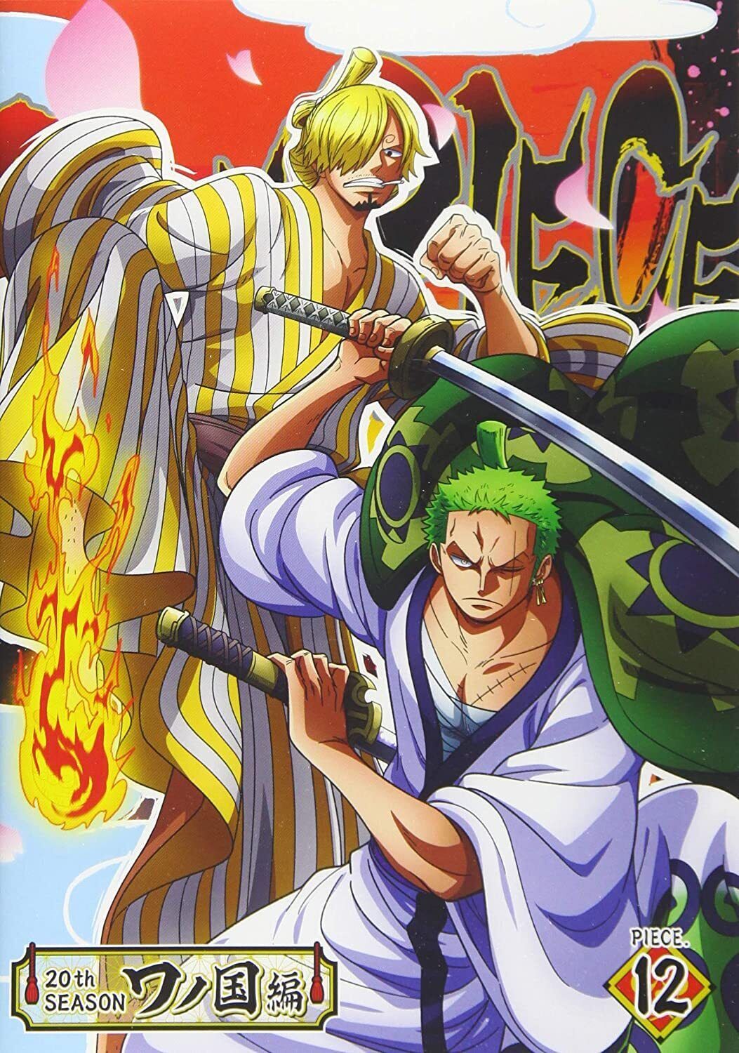 1053x1500 ONE PIECE One Piece 20th Season Wano Country Piece.12 DVD