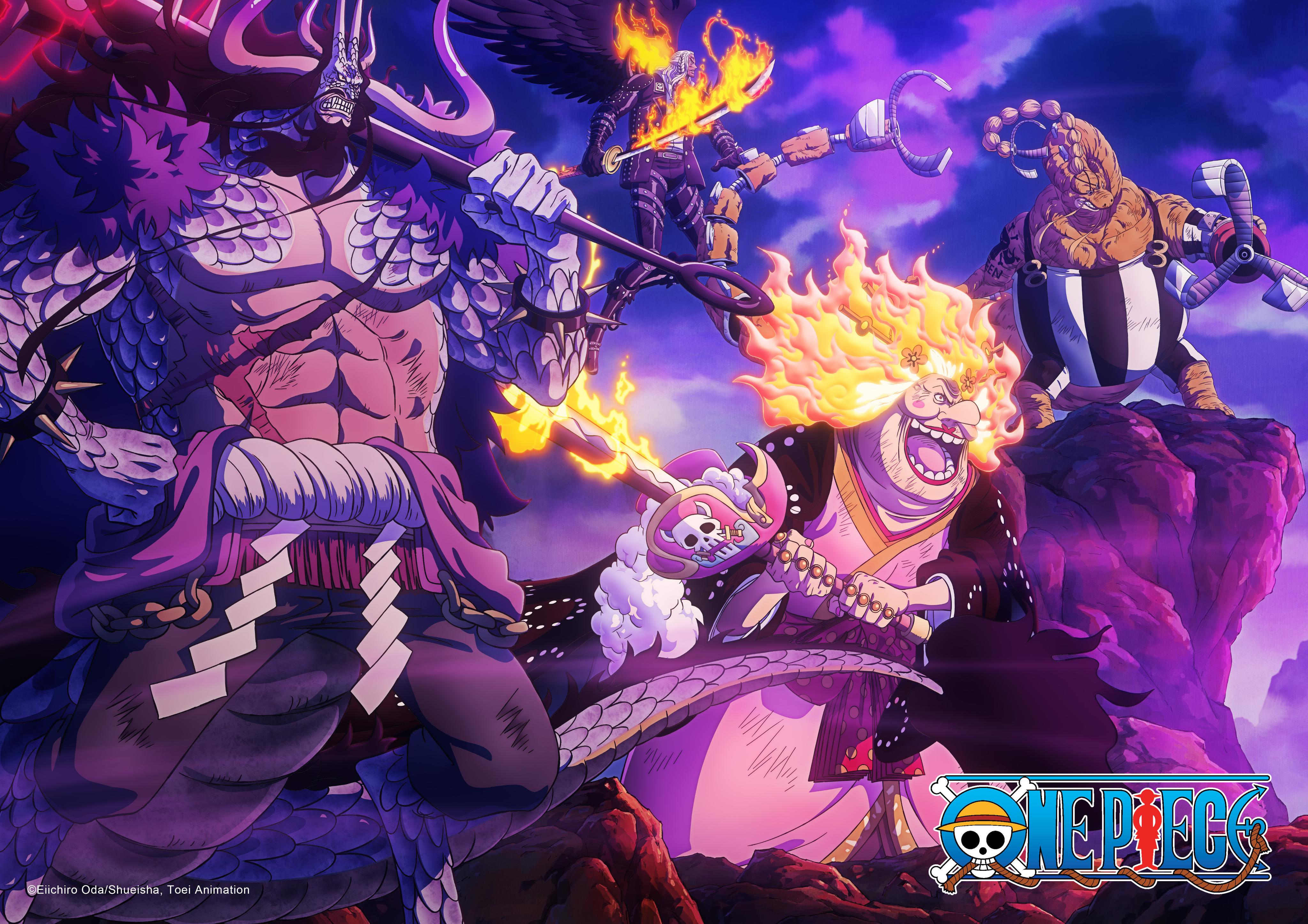 4095x2894 One Piece are getting intense in this brand new Wano Country Arc visual!
