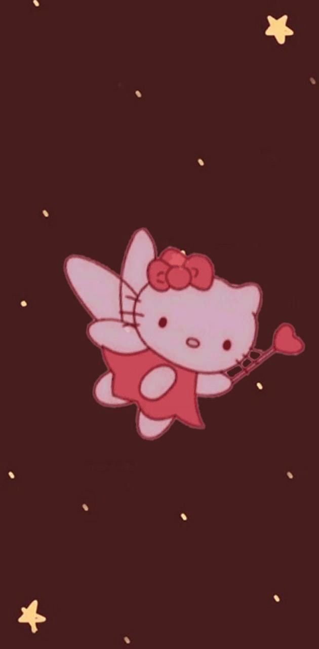 630x1280 Hello Kitty Aesthetic Wallpaper