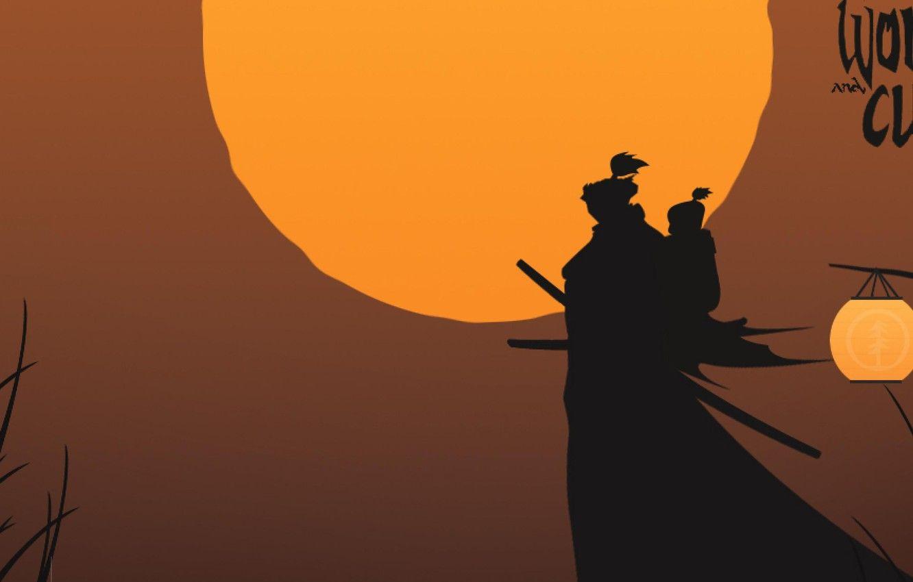 1332x850 Wallpaper Japan, boy, duty, samurai, asian, japanese, kimono, oriental, asiatic, strong, honor, Lone Wolf, bushido, Nippon, Nihon image for desktop, section сэйнэн