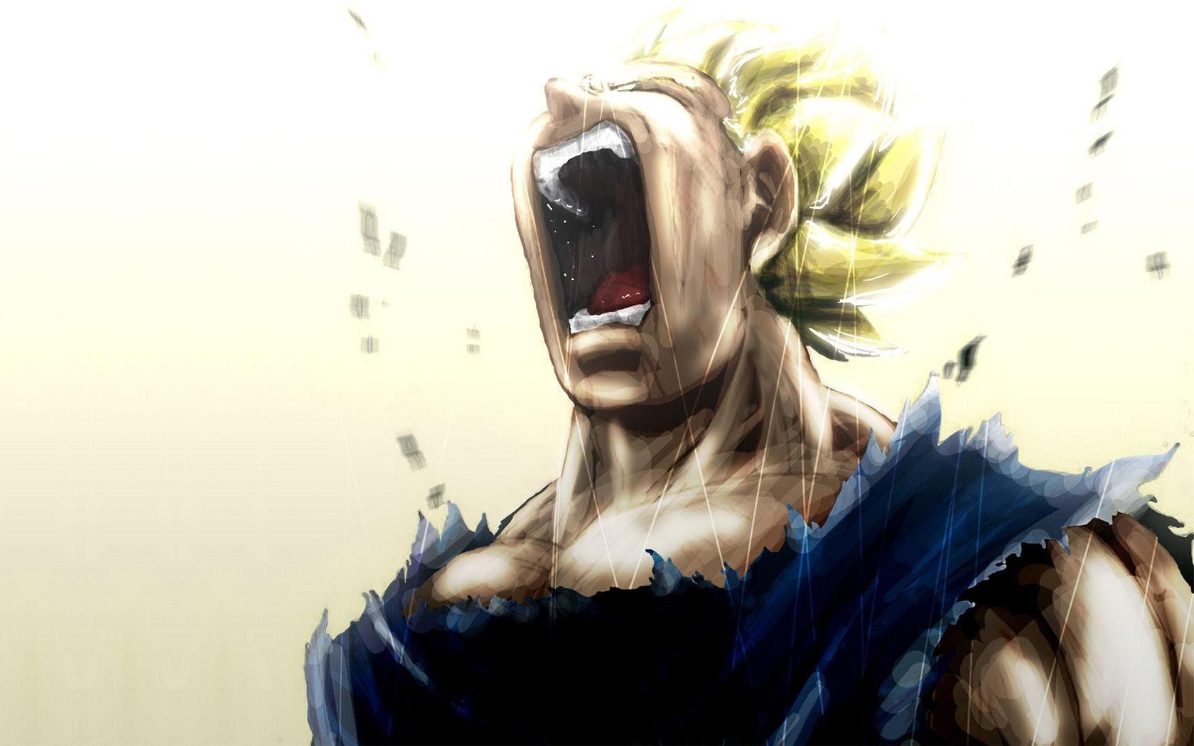 1680x1050 Goku Angry Super Seiya Dragon Ball Z Image Anime Wallpaper HD High
