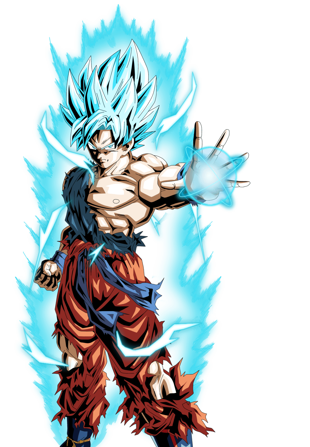 1024x1477 Super Saiyan God Goku Wallpaper