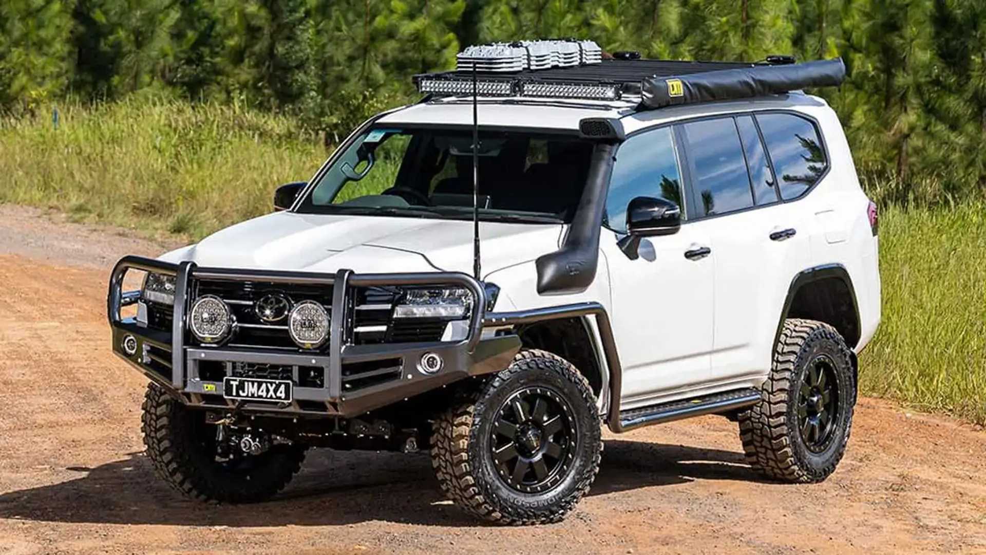 1920x1080 Tuner Builds Beefy Toyota Land Cruiser For Tough Off Road Adventures